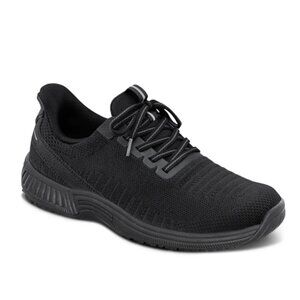 Orthofeet Women's Kita Hands Free Sneakers 80016 - Black